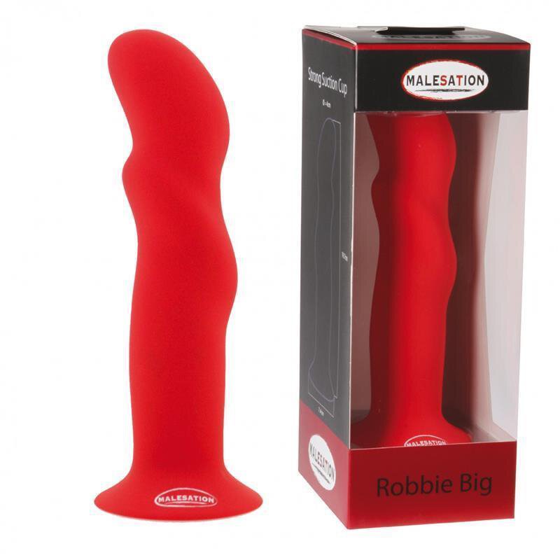 Malesation Robbie Big: Dildo, rot - vergleichen und g&uuml;nstig kaufen