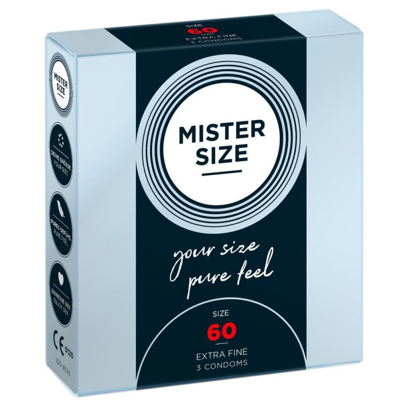 MISTER SIZE 60 - XL (3 Kondome) - vergleichen und günstig kaufen MISTER SIZE 60 - XL (3 Kondome) - vergleichen und günstig kaufen