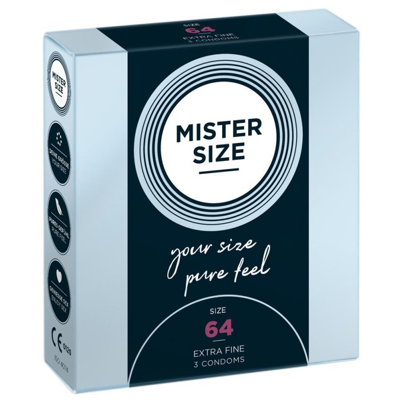 MISTER SIZE 64 - XXL (3 Kondome) - vergleichen und günstig kaufen MISTER SIZE 64 - XXL (3 Kondome) - vergleichen und günstig kaufen