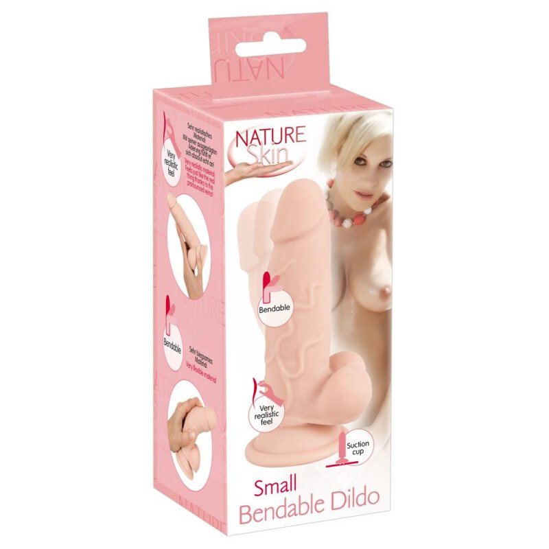 Nature Skin Small: Dildo mit Saugfuß (17cm), haut - vergleichen und g&uuml;nstig kaufen