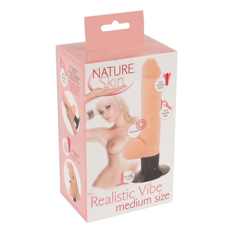 Naturvibrator Nature Skin Realistic Vibe M  - vergleichen und günstig kaufen