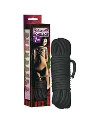 Bondageseil schwarz, 3m