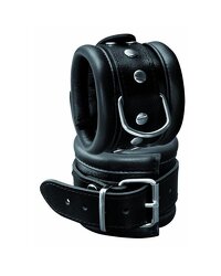 XxdreamSToys: Leder-Handfesseln breit, schwarz