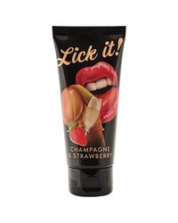 Lick-it Champagner-Erdbeere Gleit- und Massagegel 100 ml - vergleichen und g&uuml;nstig kaufen