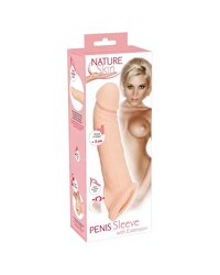 Penishülle mit Öffnung für Hoden, verlängert um 5 cm
