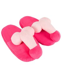 Hausschuhe „Plüschpenis??, passend von Gr. 37 bis 40