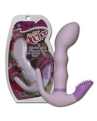 G-Punkt-Vibrator „Perfect Anchor?? mit Klitoris- und Anusreizarm