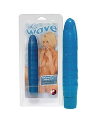 Vibrator „Soft Wave??, 18,5 cm, leichte Wellenstruktur, violett
