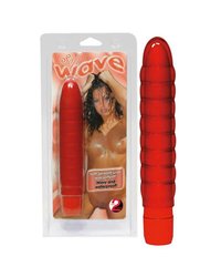 Vibrator „Soft Wave??, 18,5 cm, leichte Wellenstruktur, violett