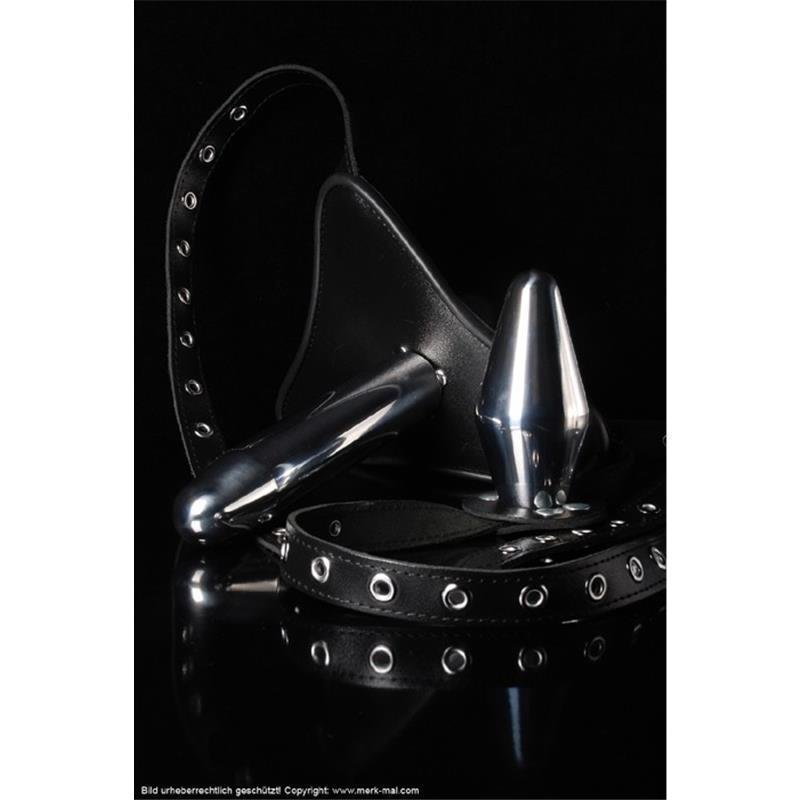 XXdreamSToys: Leder-Strap-On mit Alu-Dildos - vergleichen und günstig kaufen XXdreamSToys: Leder-Strap-On mit Alu-Dildos - vergleichen und günstig kaufen