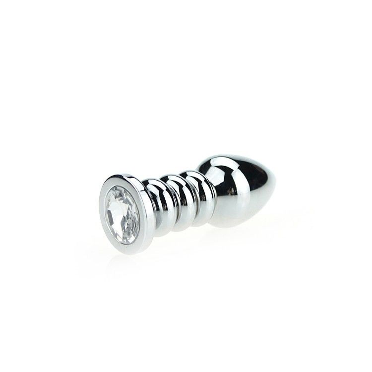 Analplug gerippter Diamant 10,5 x 3,5 cm - vergleichen und günstig kaufen Analplug gerippter Diamant 10,5 x 3,5 cm - vergleichen und günstig kaufen