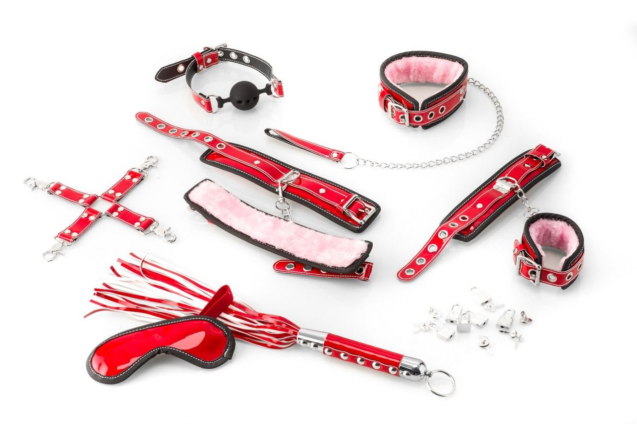 Bondage Set Mega Beginner Rot - vergleichen und g&uuml;nstig kaufen