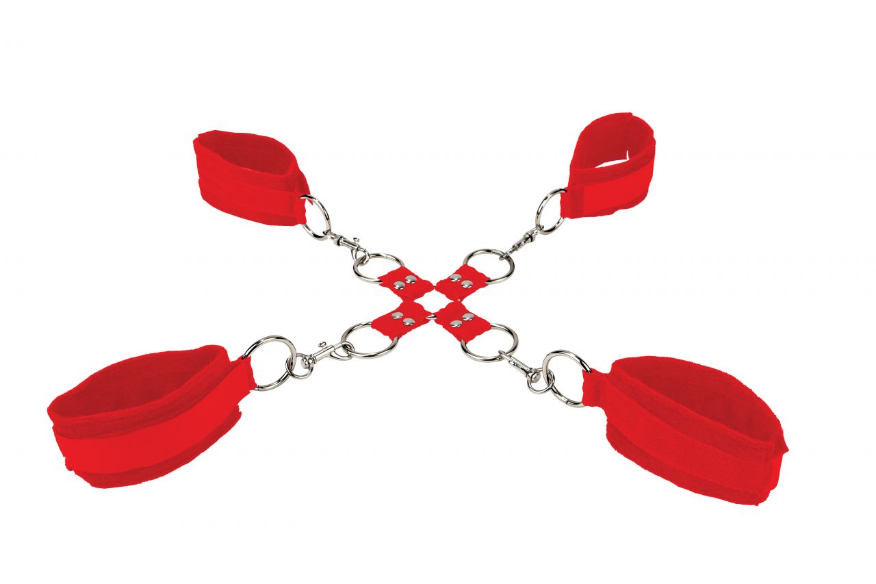 Handschellen Hand und Fuß rot - vergleichen und günstig kaufen