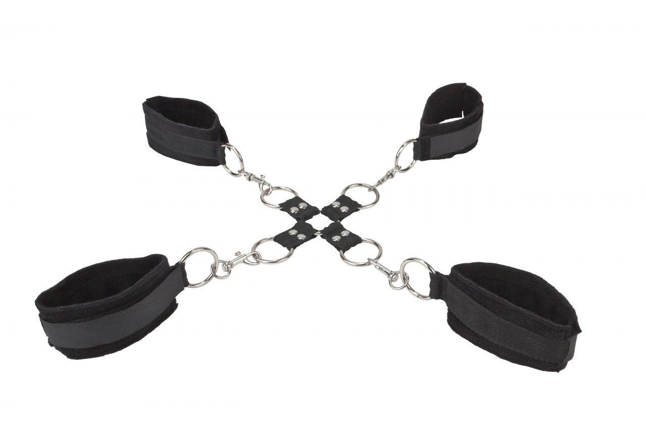 Handschellen Hand und Fuß schwarz - vergleichen und g&uuml;nstig kaufen