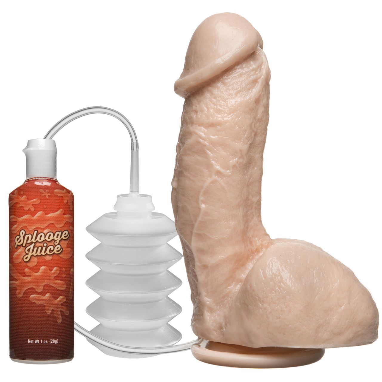 Spritzender Dildo Miami natur 19 x 4 cm - vergleichen und g&uuml;nstig kaufen
