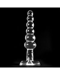 Analplug Kugelhagel transparent 16 x 4 cm - vergleichen und g&uuml;nstig kaufen