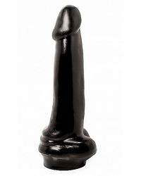 Dildo dicker Willy schwarz 25,4 x 5,5 cm - vergleichen und g&uuml;nstig kaufen