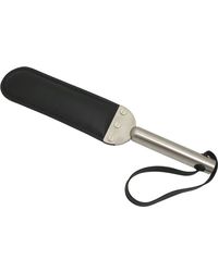 MisterB Lederpaddle mit Edelstahlgriff L - vergleichen und günstig kaufen