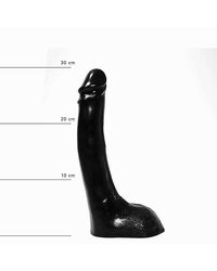 All Black AB15: Dildo, schwarz