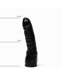 All Black AB10: Dildo, schwarz