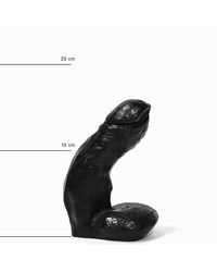 All Black AB01: Dildo, schwarz