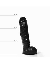 All Black AB34: Dildo, schwarz