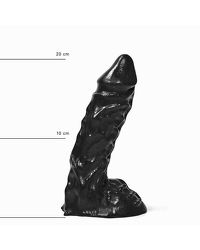 All Black AB27: Dildo, schwarz