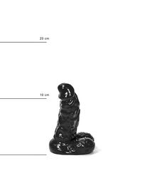 All Black AB42: Dildo, schwarz