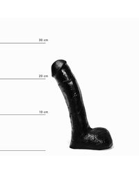 All Black AB14: Dildo, schwarz
