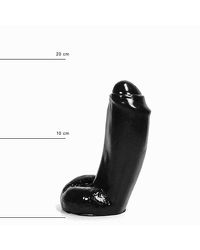 All Black AB46: Dildo, schwarz