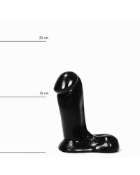 All Black AB43: Dildo, schwarz