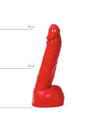 All Red Knick Dildo 22 x 5 cm