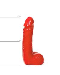 All Red Pete Dildo 20 x 4,5 cm