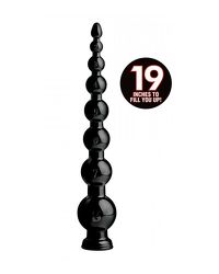 Analkette Spitzbub 58 x 2,5-10 cm