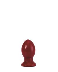 Analplug Balls rot 11 x 6 cm