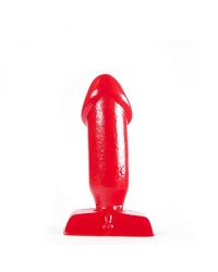 Analplug Dödel rot 10 x 4 cm