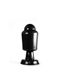 Analplug Dose schwarz 12 x 6 cm