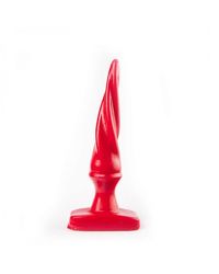 Analplug Feuer und Flamme rot 17 x 3,5 cm