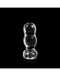 Analplug Header transparent 14,5 x 6 cm