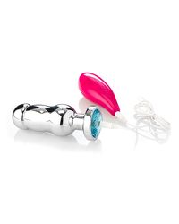Analplug Kugelbauch Vibro 12 x 4,2 cm