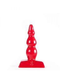 Analplug Kugelrund rot 10 x 3 cm