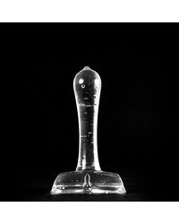 Analplug Nippel transparent 9 x 3 cm