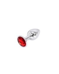 Analplug Roter Rubin