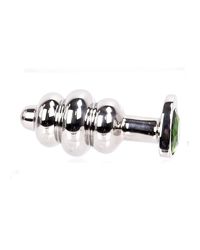Analplug Smaragd 9 x 4 cm