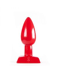 Analplug Speerspitze rot 11 x 5 cm