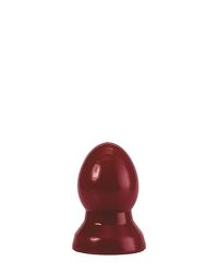 Analplug Stummel rot 12 x 7 cm