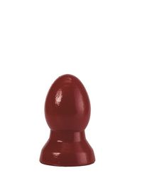 Analplug Stummel rot 14 x 7,5 cm