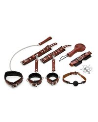 Bondage-Set 8-teilig braun-schwarz - vergleichen und g&uuml;nstig kaufen