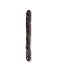 Doppeldildo Snake schwarz 45,7 x 5 cm
