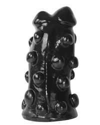 Dildo Doppel-Kopf schwarz 17 x 8 cm